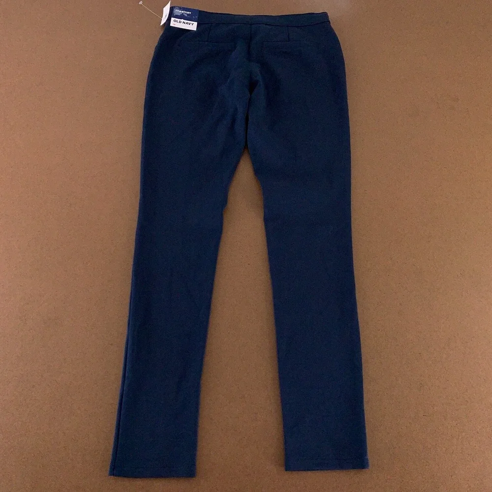 Old Navy Girls Size 16 Ink Blue School Uniform Ponte-Knit Jeggings NWT